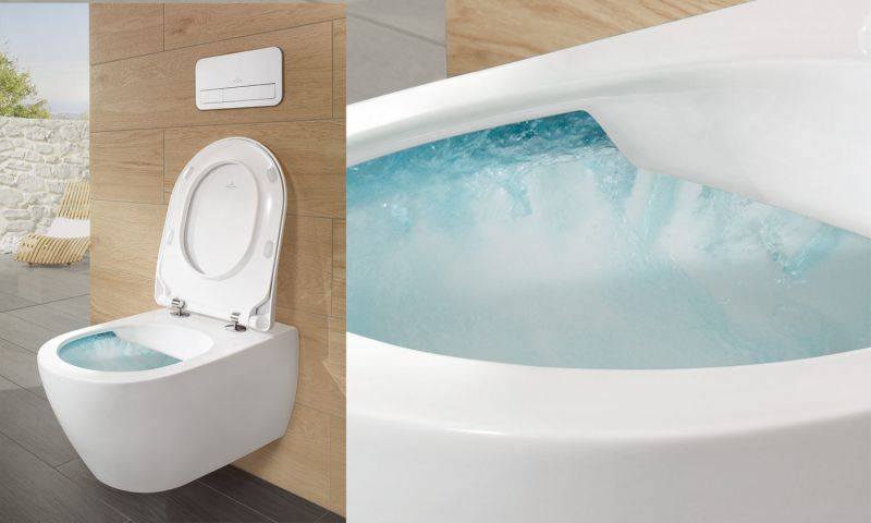 سیستم تخلیه توالت فرنگی ریزشی یا آبشاری 